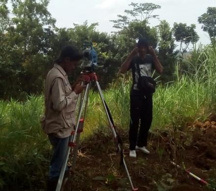 Pengukuran Tanah Program PTSL (Pendaftaran Tanah Sistematik Lengkap )